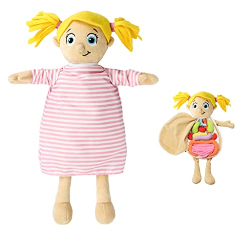 KAKIBLIN Human Body Model for Kids Anatomy Toy Human Body Organs Preschool Educational Organ Plush Toys for Kids Science Learning KitsOrgan Science Kits Sensory Toys for Boys Girls - Image 1
