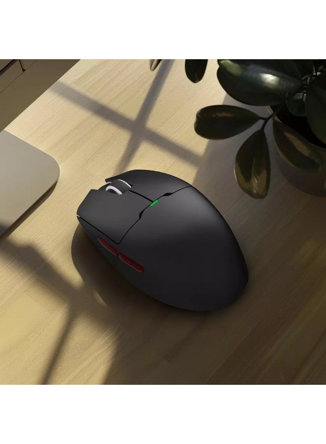 aigo GM80 Plus 3 Mode Wireless, Bluetooth & Wired Gaming Mouse - 12,000 DPI Optical Sensor PAW3311 - Lightweight 52G - Polling Rate 1000 Hz - Image 2