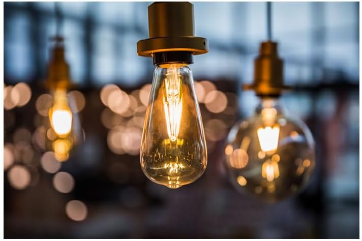 OSRAM مصباح Osram Vintage 1906 GLOBE DIM 55 6.5 W/2400 K GOLD E27 - Image 2