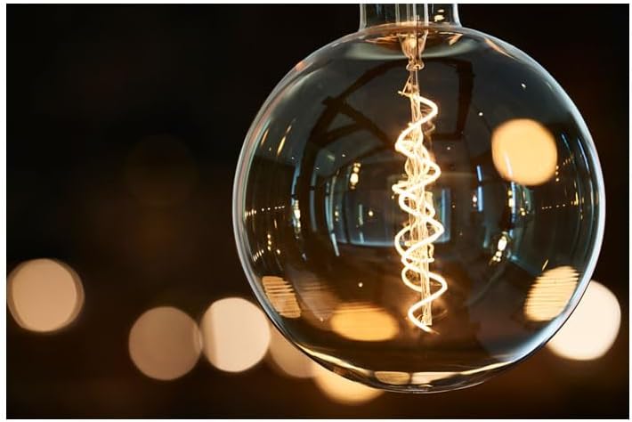 OSRAM مصباح Osram Vintage 1906 GLOBE DIM 55 6.5 W/2400 K GOLD E27 - Image 3