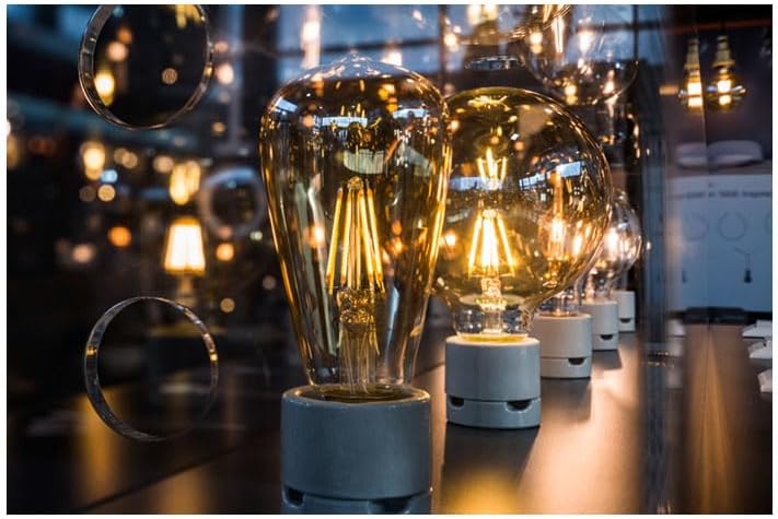 OSRAM مصباح Osram Vintage 1906 GLOBE DIM 55 6.5 W/2400 K GOLD E27 - Image 5