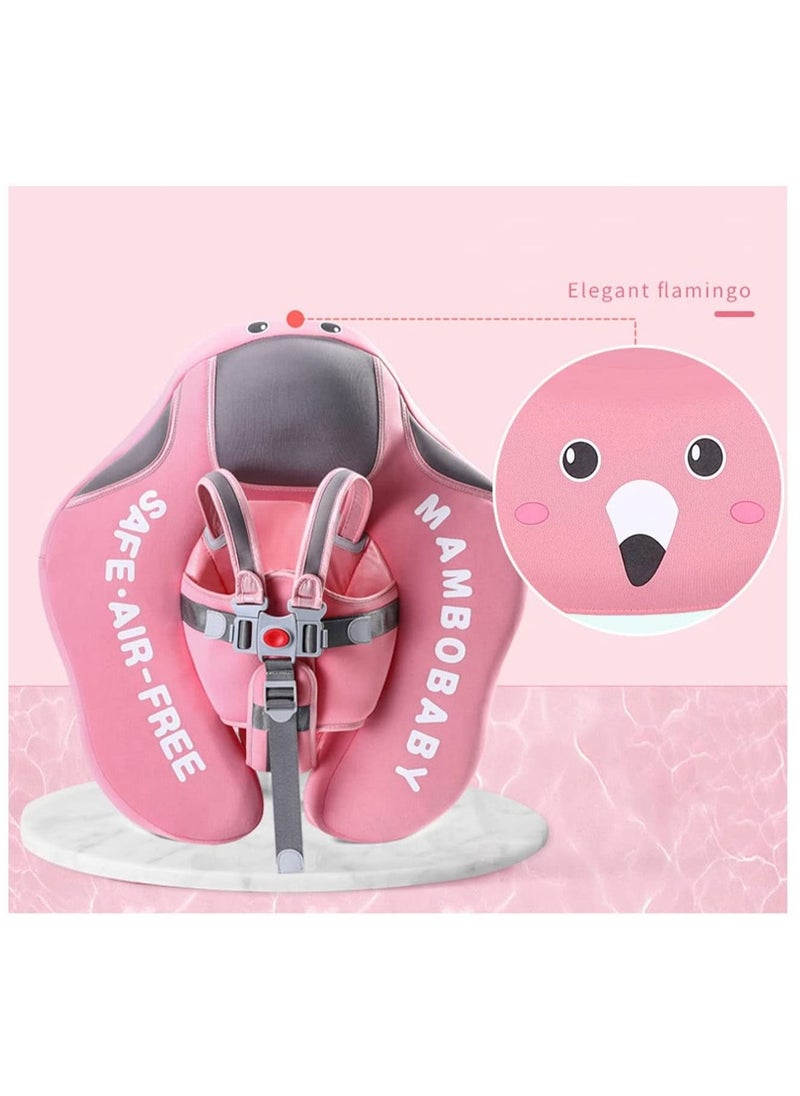 GT-Wheel - Baby Floater Swim Trainer Solid Infant Pool Float Non Inflatable Swim Ring with Canopy - Image 1