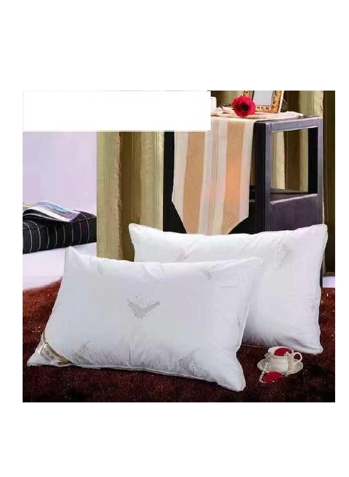 Soft Hypoallergenic Medium Down Alternative Standard Pillow