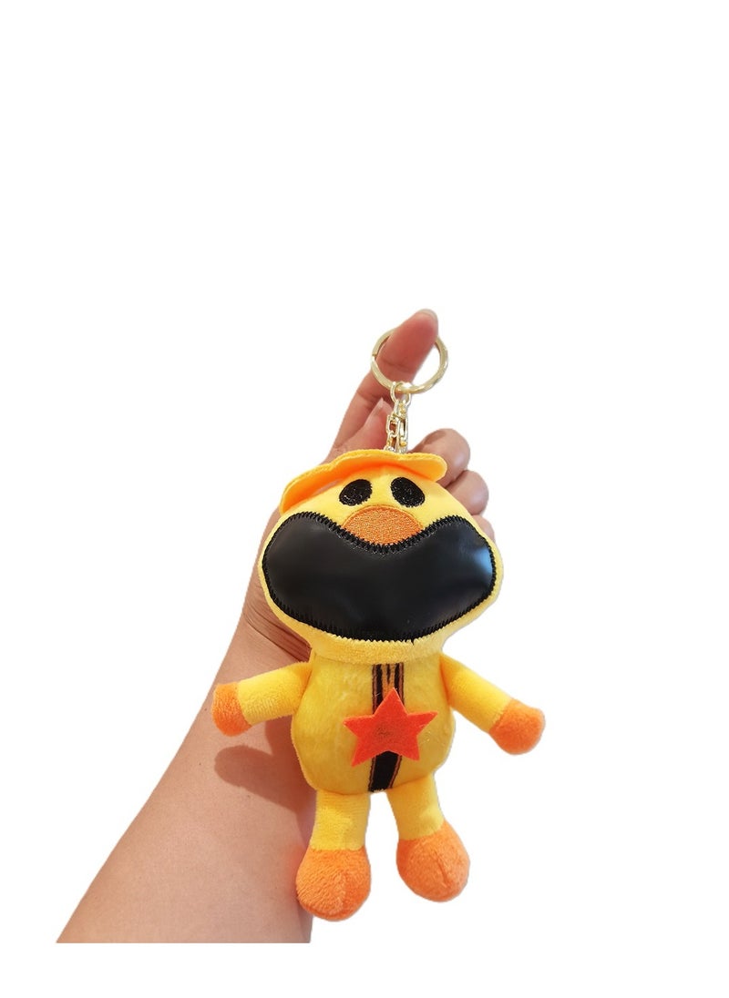 Y&D - New SmilingCritters Chapter 3 CatNap Keychain Smiling Critters Keychain Cute CatNap Cartoon Anime SmilingCritters Keychain Toy for Game Fans Kids Birthday Gift 4pcs - Image 1