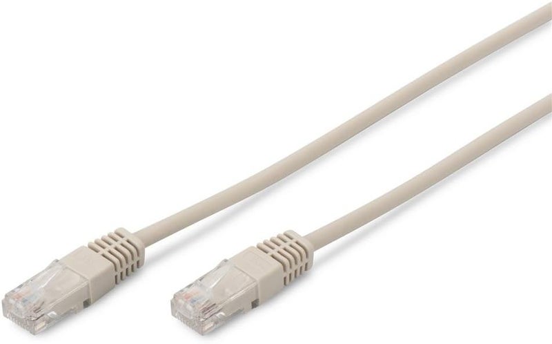 network cable (RJ45) CAT 5e U/UTP Grey