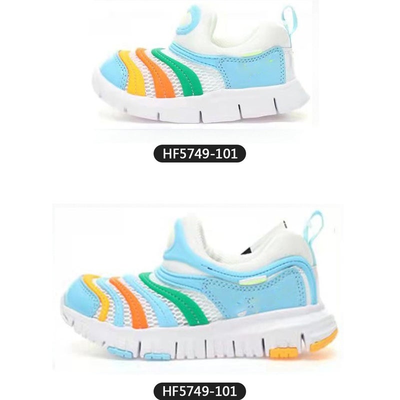 2025 Summer Caterpillar Large Mesh Children'S Shoes Slip-On Breathable Toddler Shoes For Boys And Girls Putian Factory - Image 5
