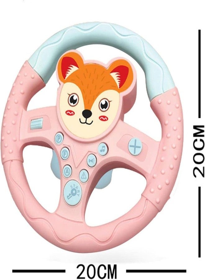 GOPSZOME Car Backseat Copilot Steering for the Children, Little Driver Toy with Lights, Multiple Traffic Sounds & Suction Cup Base (Pack of 1). - Image 4
