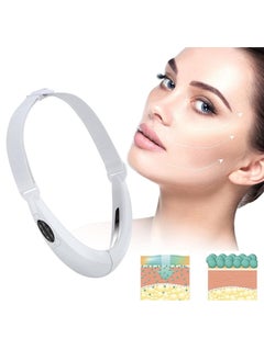 Double Chin Eliminator Portable Facial Lifting Device with Intelligent Voice 6 Modes Electric V Face Voice Shaping Massager Beauty Device for Double Chin Removal Generic