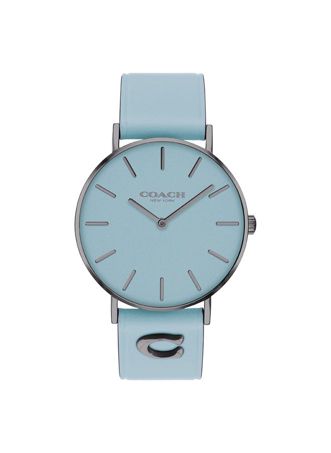 COACH - Women's Analog Round Shape Leather Wrist Watch 14503923 - 36 Mm - Image 1