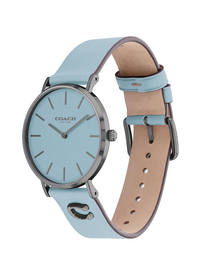 COACH - Women's Analog Round Shape Leather Wrist Watch 14503923 - 36 Mm - Image 1