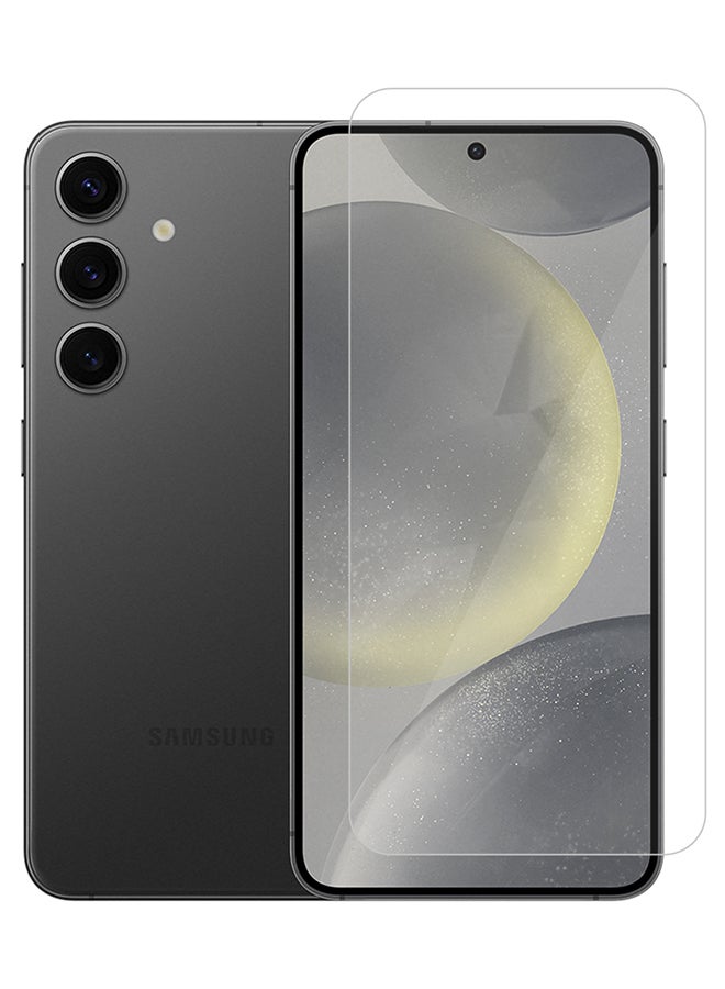 CATANES Samsung Galaxy S24 Screen Protector 9H Hardness HD Scratch Resistance Screen Protector UV Tempered Glass film UV Glue for UV Tempered Glass film - Image 2