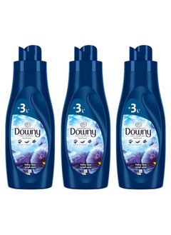 Downy Downy Fabric Conditioner, Concentrate, Valley Dew Variant, Color Protection, More Softness, Longer Lasting Freshness, 1L, Pack of 3  - Image 1