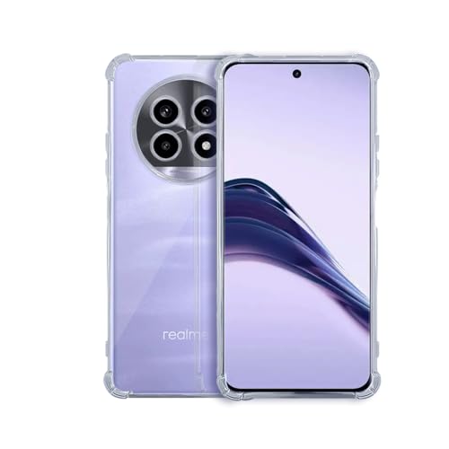 7-Seven 7SEVEN® Back Cover for Realme 13 Pro 5G | 13 Plus Transparent Mobile Back Case Shock Proof Design Camera Edges Protection Crystal Clear Phone Case Silicon Soft TPU and Flexible Bumper Phone Cover - Image 1