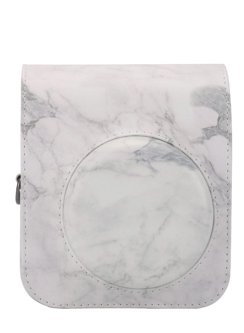 Zikra Protective Case Compatible with Fujifilm Instax Mini 12, Case for Fuji Instax Mini 12, with Accessory Pocket and Adjustable Strap Present to Friends and Families - Image 1