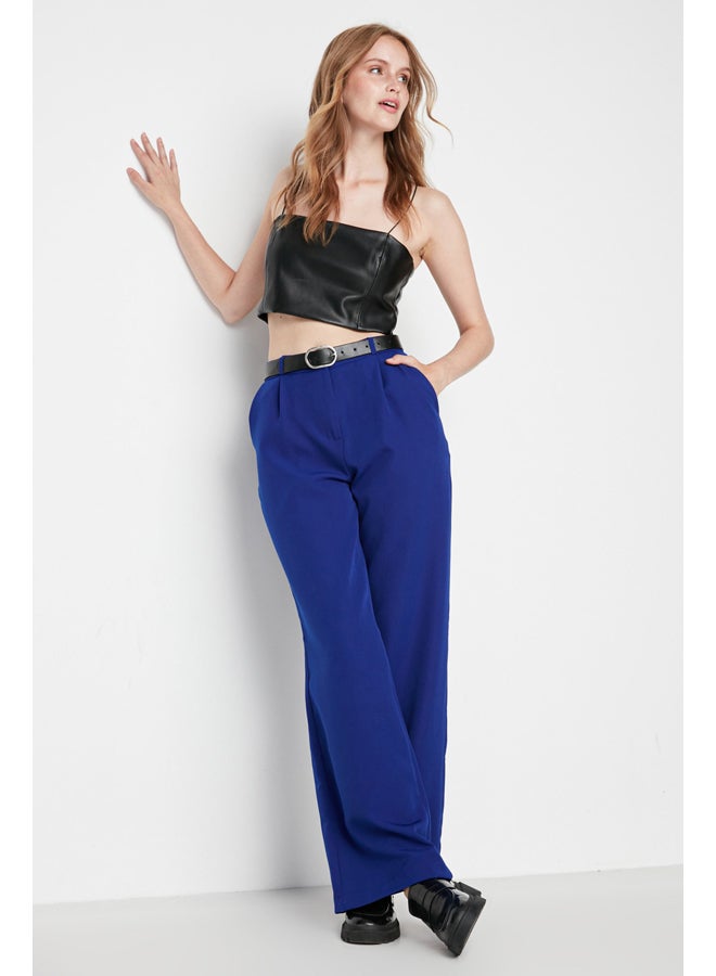 trendyol Woman Pants Blue - Image 1