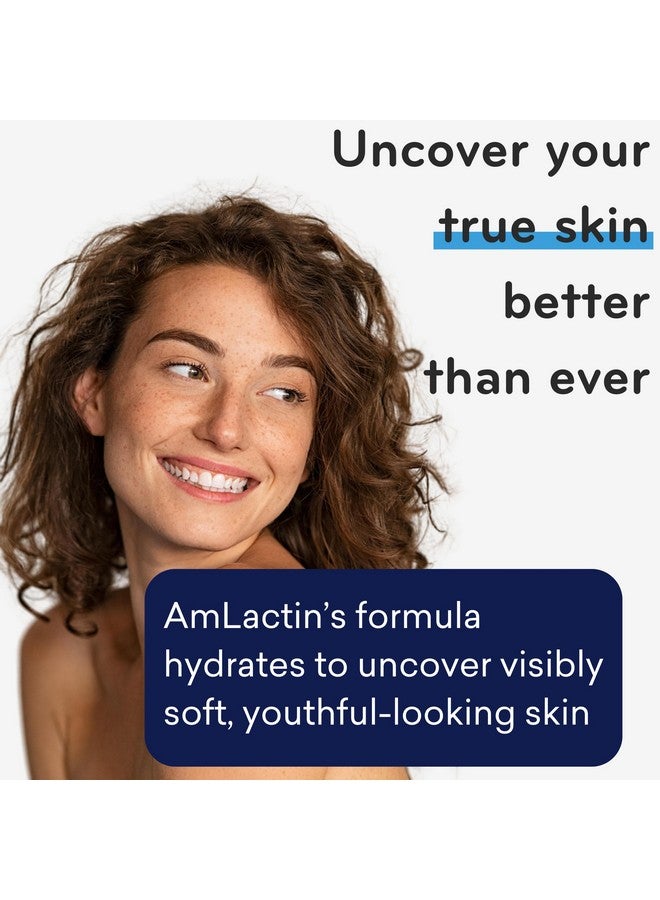 AmLactin Intensive Healing Body Cream - 12 oz Tub - 2-in-1 Exfoliator and Moisturizer for Dry Skin with 15% Lactic Acid and Ceramides for 24-Hour Moisturization - Image 4
