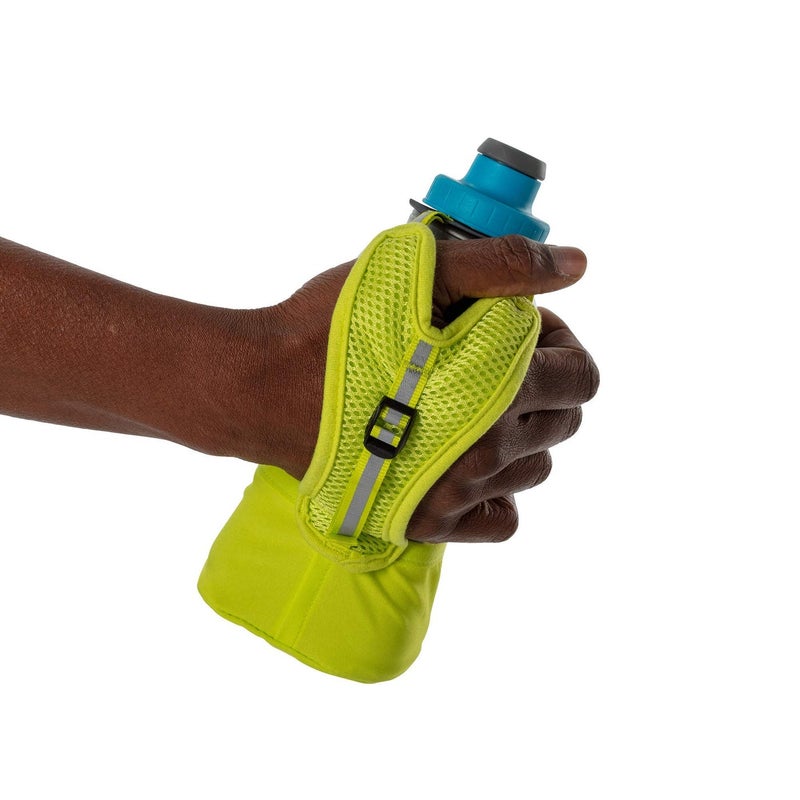 Nathan Running Handheld Water Bottle Adjustable No-Grip. Quick Squeeze Lite Hand Strap. 12oz / 18oz / Insulated. Reflective Hydration Water Bottle. - Image 3