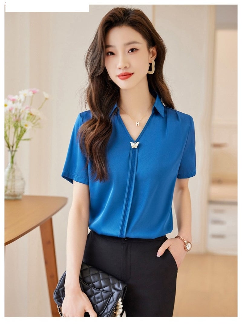 Shougu New Style Casual Women's Professional Commuting Shirt  - Image 3