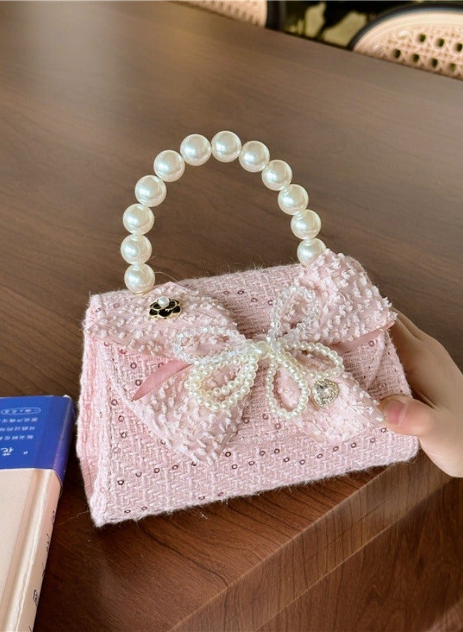 حقيبة كتف أميرة لطيفة عصرية للفتيات وحقيبة يد للأطفال - Image 2