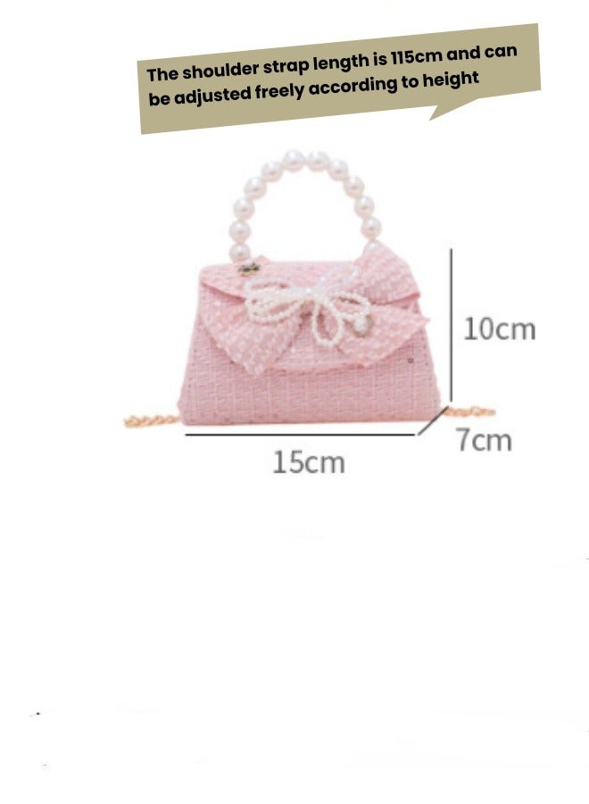 حقيبة كتف أميرة لطيفة عصرية للفتيات وحقيبة يد للأطفال - Image 3