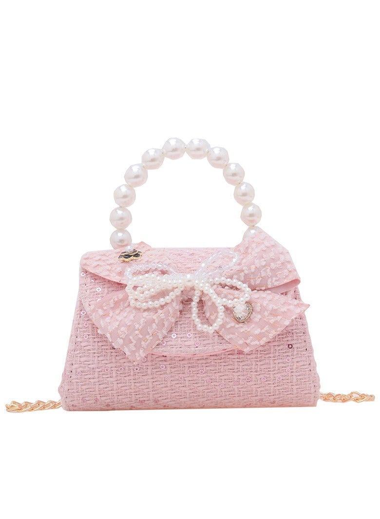 حقيبة كتف أميرة لطيفة عصرية للفتيات وحقيبة يد للأطفال - Image 1