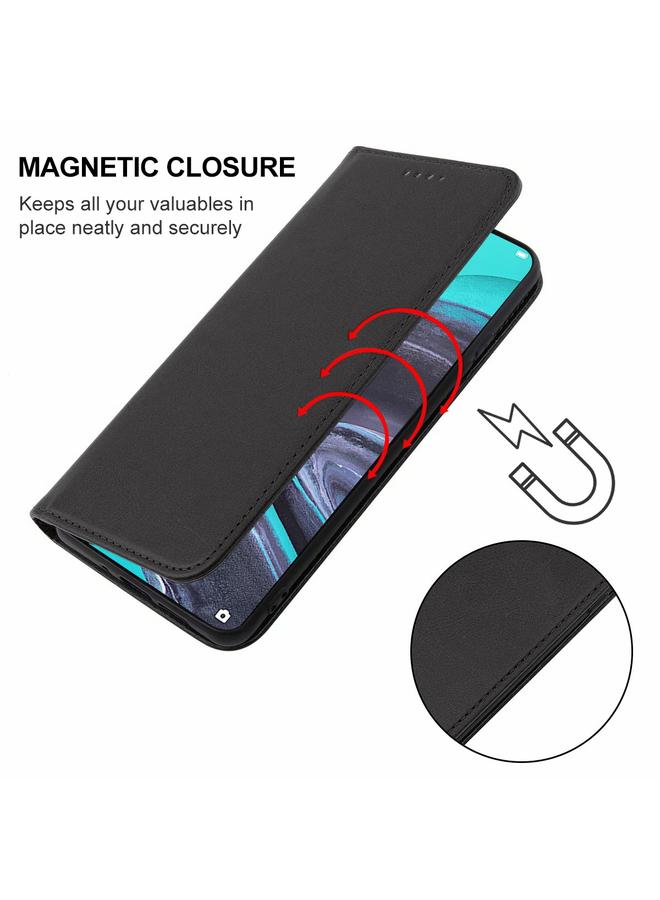 اس-توب جراب هاتف OPPO Reno2 المصنوع من الجلد بإغلاق مغناطيسي - Image 5