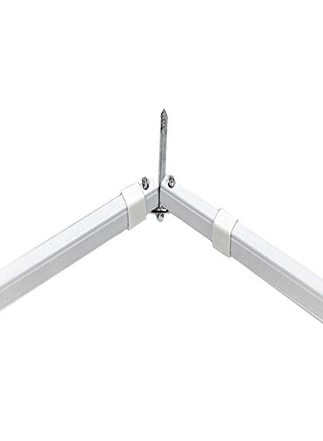 Rod Desyne Lockseam Corner Curtain Rod 28-48 inch - Image 2