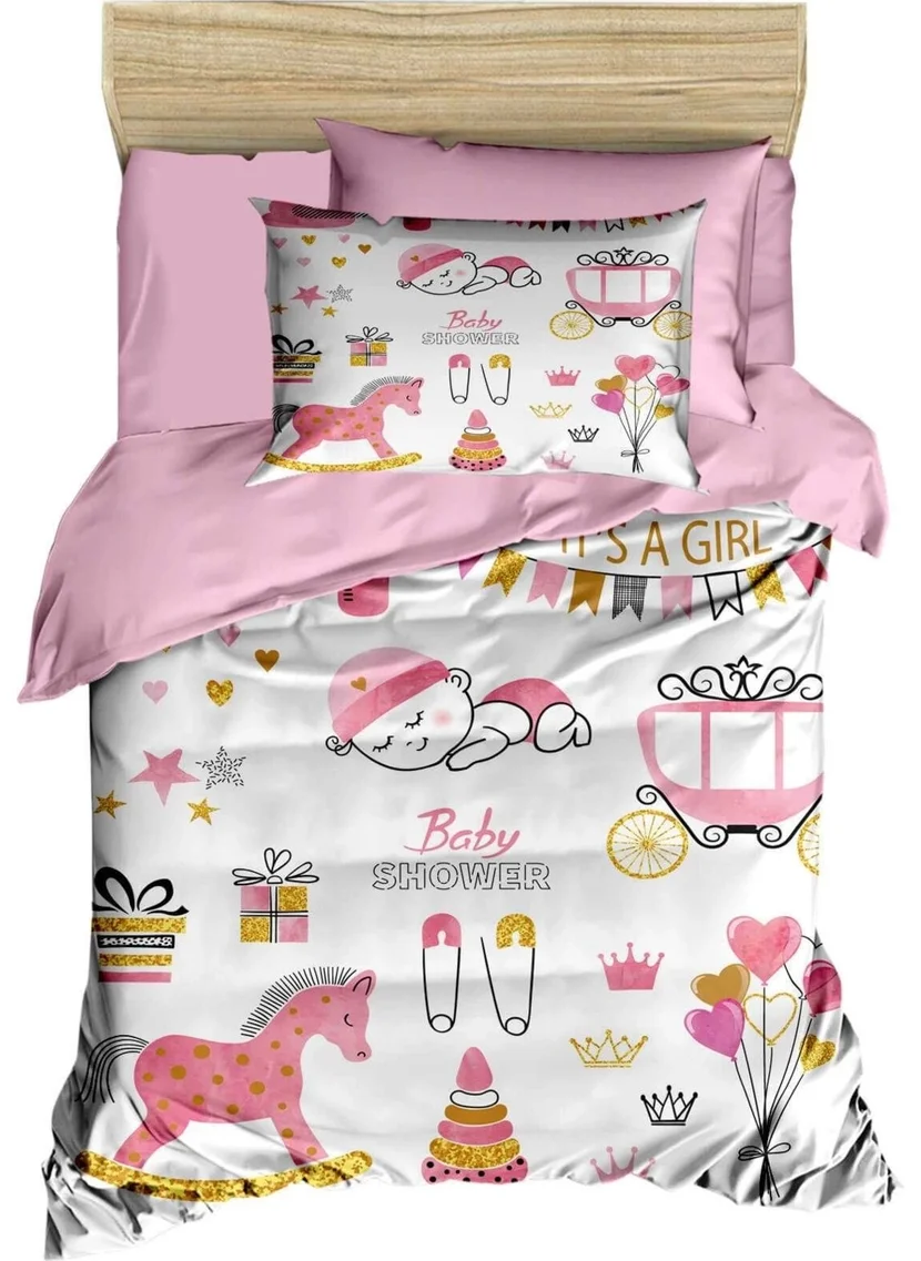Mira Home Digital Printed 3D Cotton Newborn Baby Bedding Set Happy Baby Shower