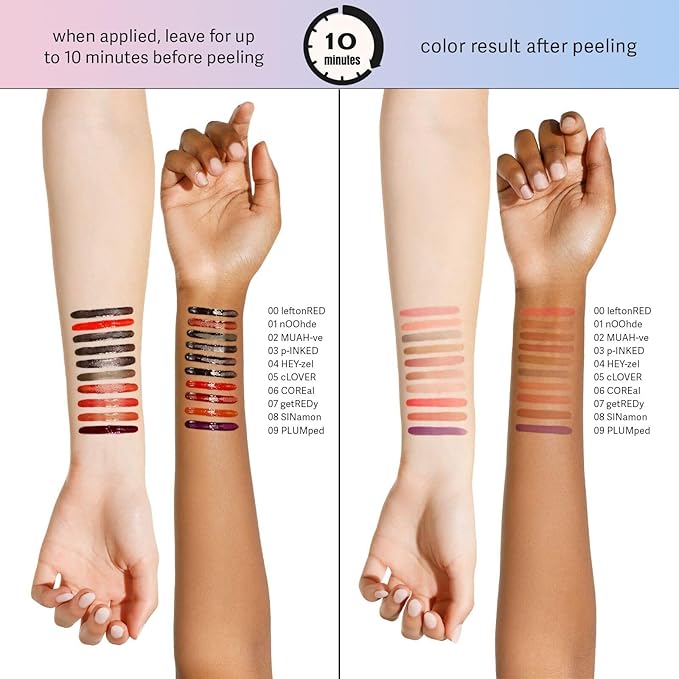 Sacheu Lip Liner StayN Peel Off Lip Stain Long Lasting Matte Lip Tattoo Transfer Proof Lipstain Infused with Hyaluronic Acid Vitamin E for All Skin Types Vegan CrueltyFree pINKED - Image 3