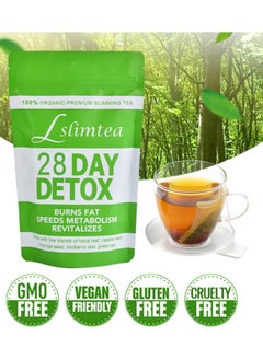 Wins Town 28-Day Organic Weight Loss Tea: Boost Metabolism, Suppress Appetite, Increase Energy, Detoxify and Slim Down  - Image 2