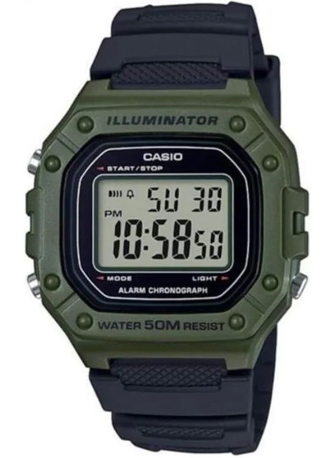 Casio Casio Men's Digital Quartz Watch with Resin Strap