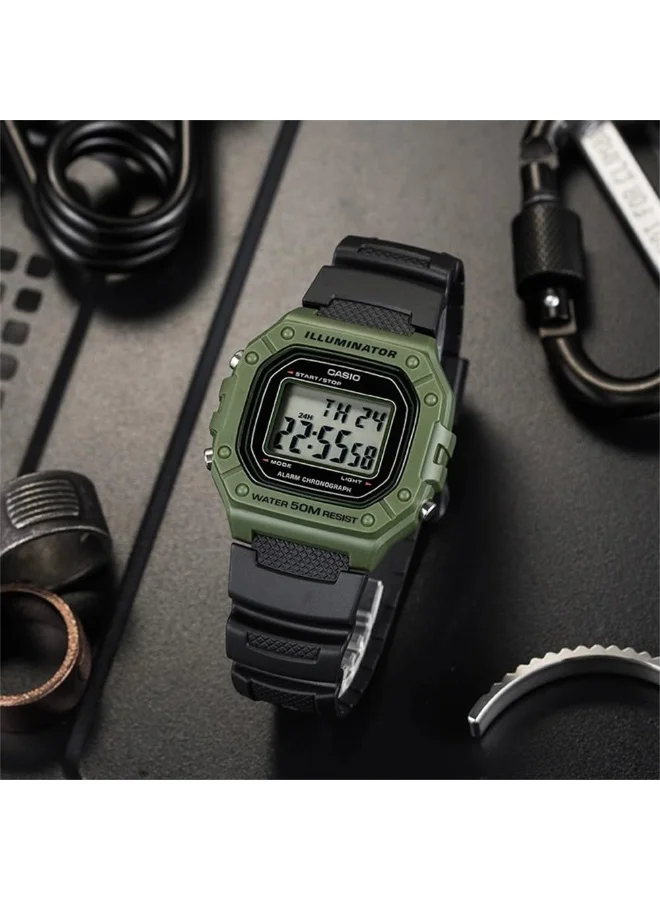 Casio Casio Men's Digital Quartz Watch with Resin Strap