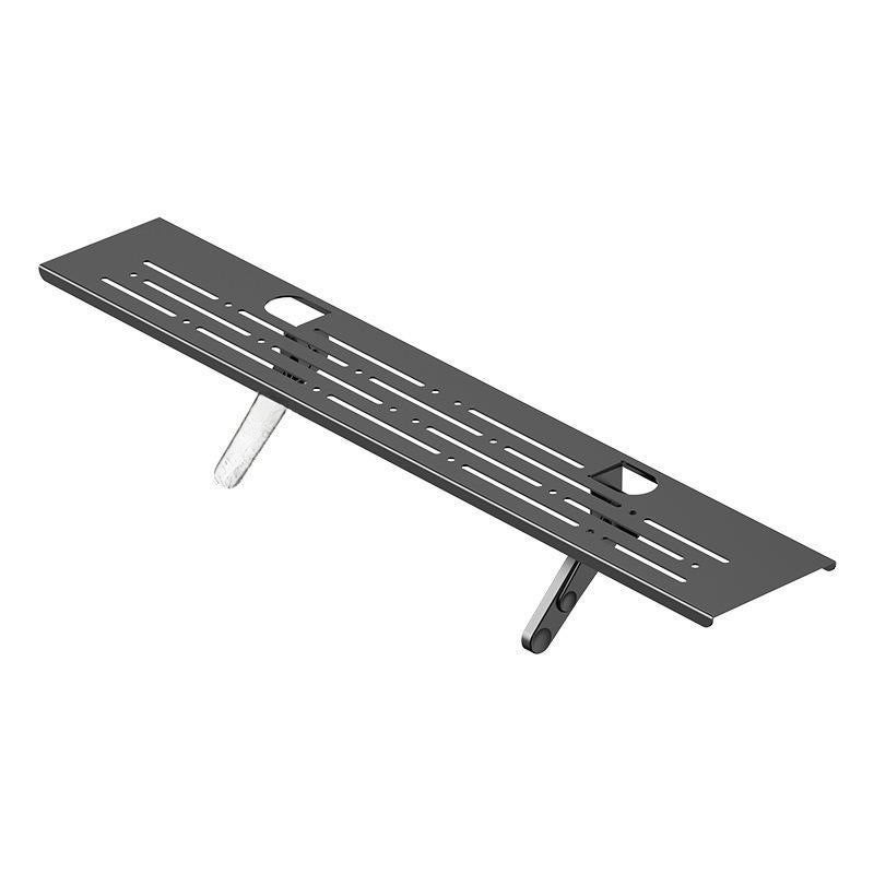 TV Desktop Set-top Box Storage Rack Monitor Top Punch-free Router Storage Box Bracket Sub-bracket(Narrow 60*7 two pack) - Image 3