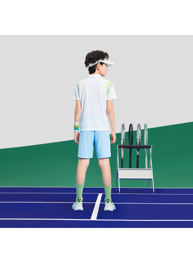 XTEP Contrast Color Print Breathable Boys' All-size Spring/summer 2025 New Season Versatile Comfort Kids Wear - Image 4