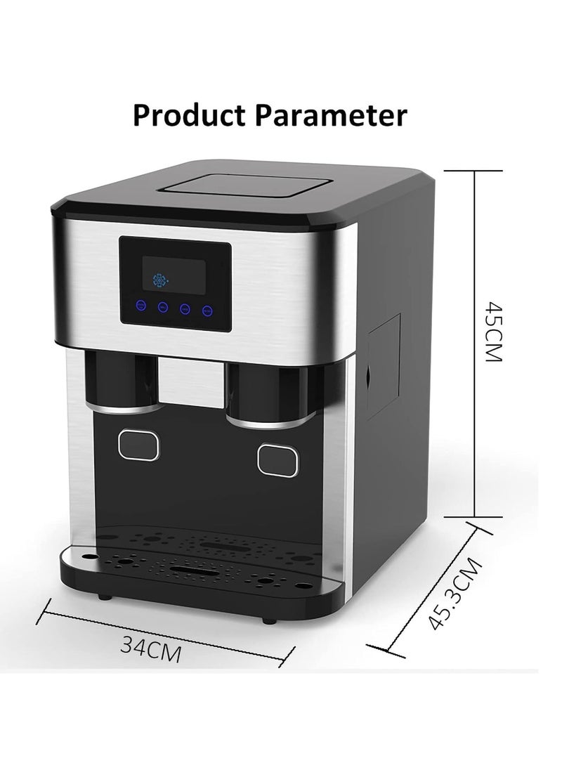 DLC Household Ice Making Crushed Ice Cold Water 3 in 1 Ice Machine DLC-37563