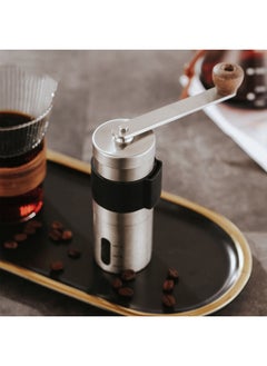Bincoo Portable Manual Coffee Grinder Intuitive Numerical External Adjustable Setting Hand Coffee Bean Grinder with Ceramic Grinding Core for Espresso Drip Coffee  - Image 5