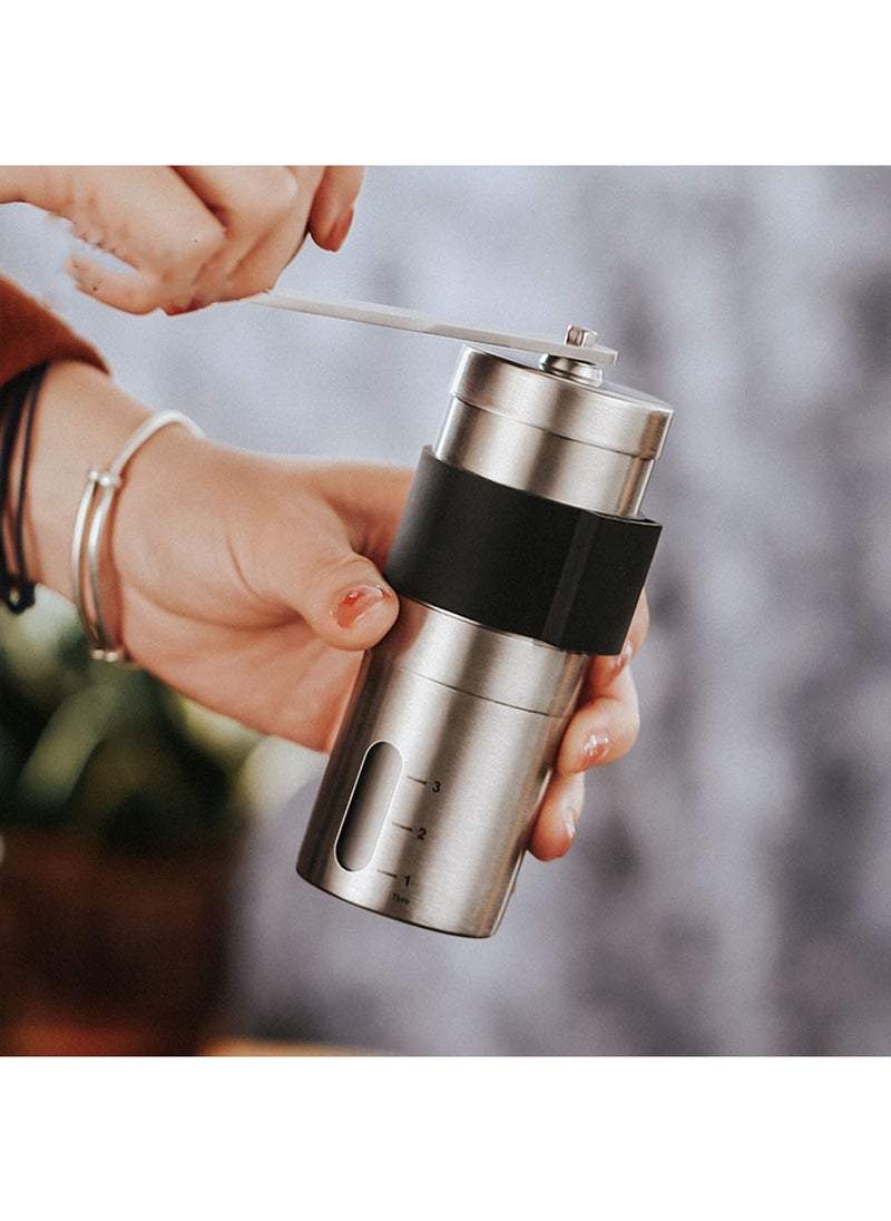 Bincoo - Portable Manual Coffee Grinder Intuitive Numerical External Adjustable Setting Hand Coffee Bean Grinder with Ceramic Grinding Core for Espresso Drip Coffee - Image 1