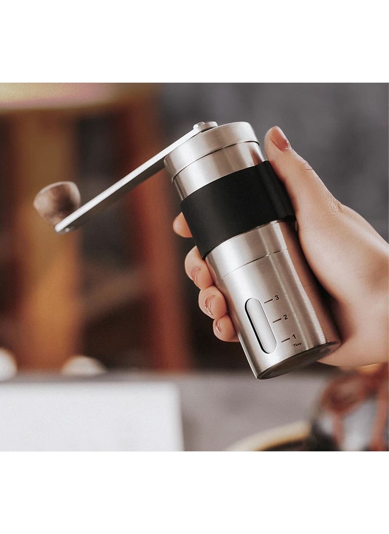 Bincoo - Portable Manual Coffee Grinder Intuitive Numerical External Adjustable Setting Hand Coffee Bean Grinder with Ceramic Grinding Core for Espresso Drip Coffee - Image 1