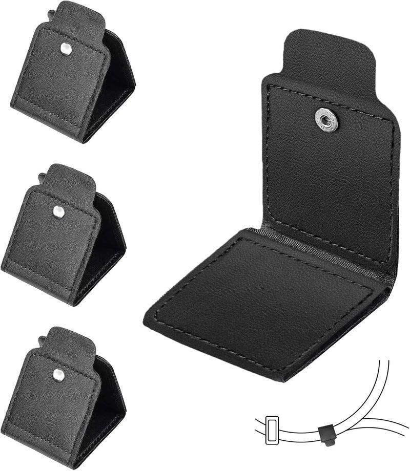 Flintronic Pack of 4 Universal Car Seat Belt Adjusters for Comfort and Safety - Image 1