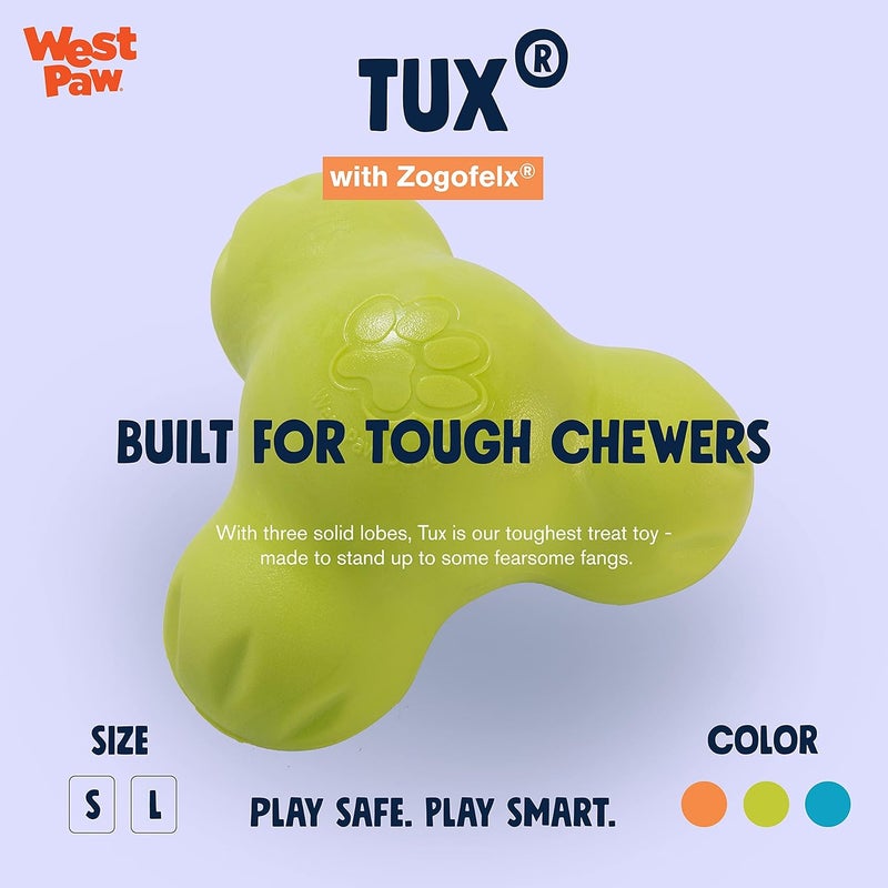 West Paw Zogoflex Tux Dog Chew Toy, Green, Large - Image 2
