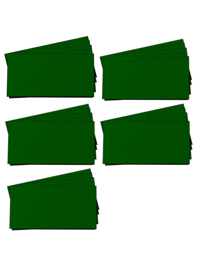 MV Magna Visual Magna Visual 3/4" x 2" Green Pre-Cut Write On Wipe Off Magnetic Strips 25 Pack … - Image 1