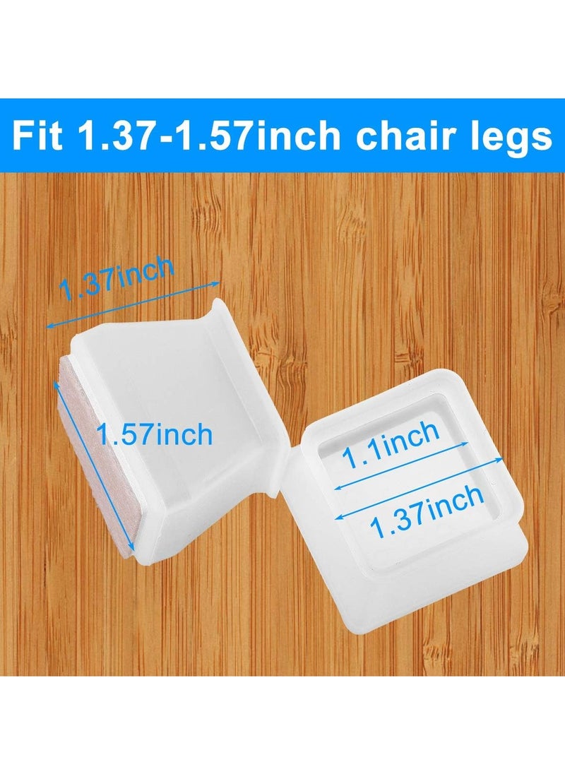 KASTWAVE Set of 32  Chair Leg Furniture Silicone Covers Silicone Furniture Leg Covers  - Image 3