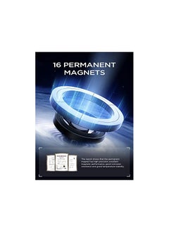 Lisen Compatible for MagSafe Car Mount [16 Strong Magnets] Magnetic Phone Holder for Car, Hands Free iPhone Car Holder Mount Vent Phone Mount for Car Fit for iPhone 14 13 12 Pro Max Plus Mini  - Image 5