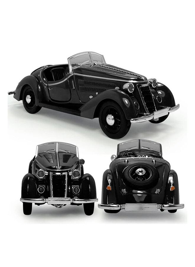 Classic Diecast Car Model Kits 1:32 For Audi Wanderer W25K Alloy  Model Car Decoration Collection Gift Toy Crafts Holiday Expression Of Love  White/Black - Image 2