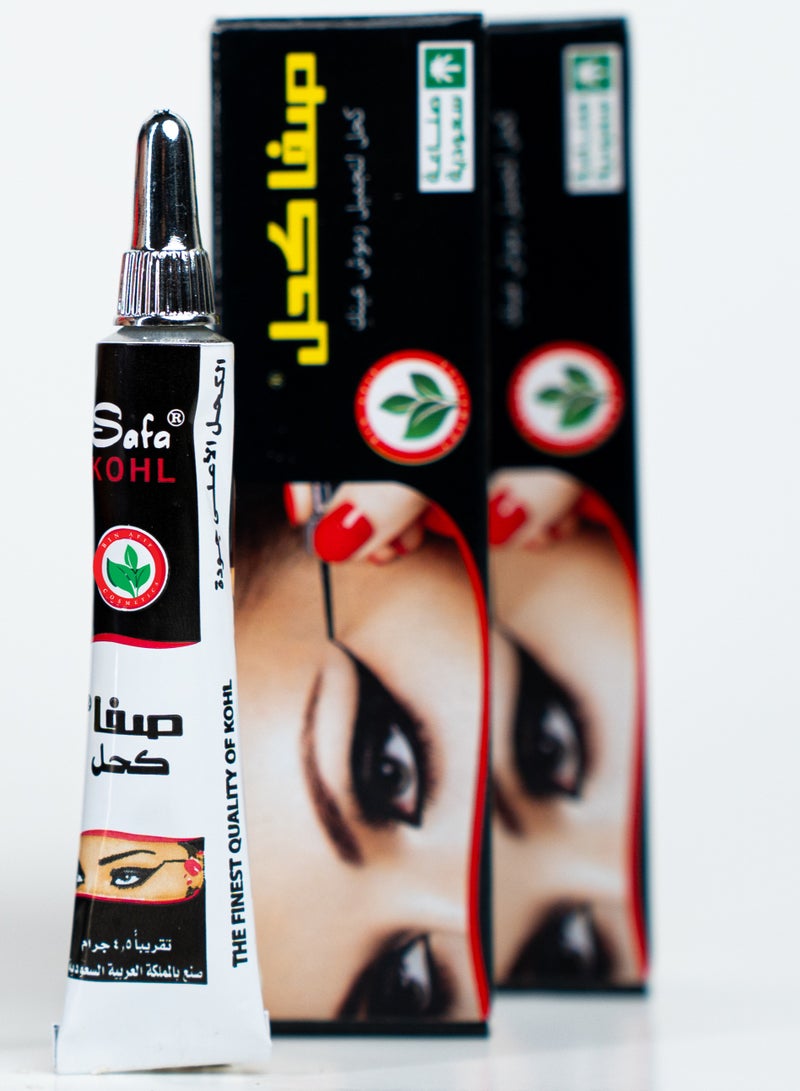 Safa Kohl Eyeliner – Soft Texture for Eye Beauty – Saudi Made – 3.5g - Image 5