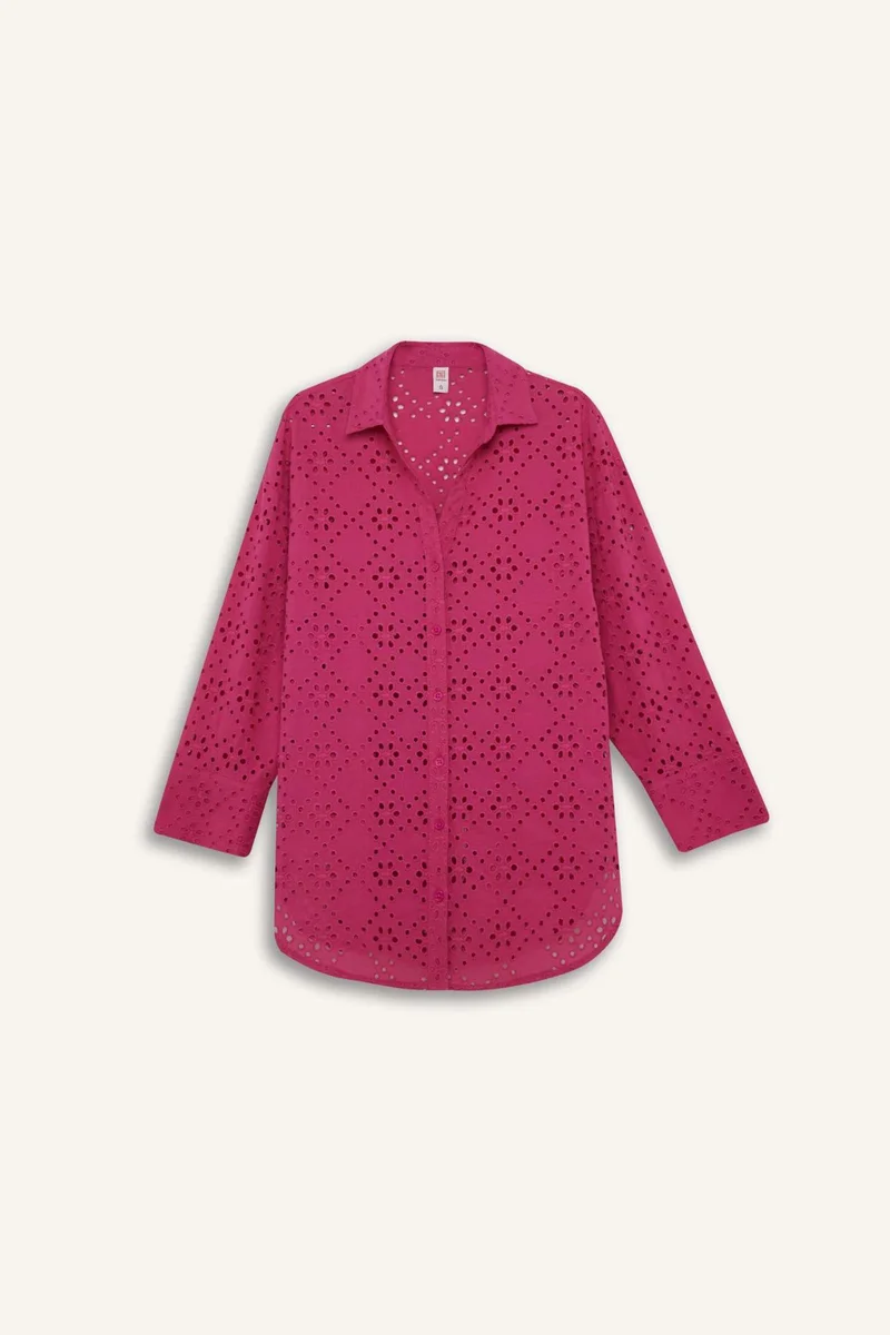 ديفاكتو Fall in Love Regular Fit Cotton Beach Wear