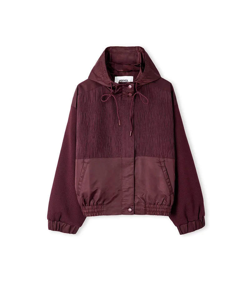 Ipekyol  Regular Fit Mixed Media Coat for Women | Best Price UAE