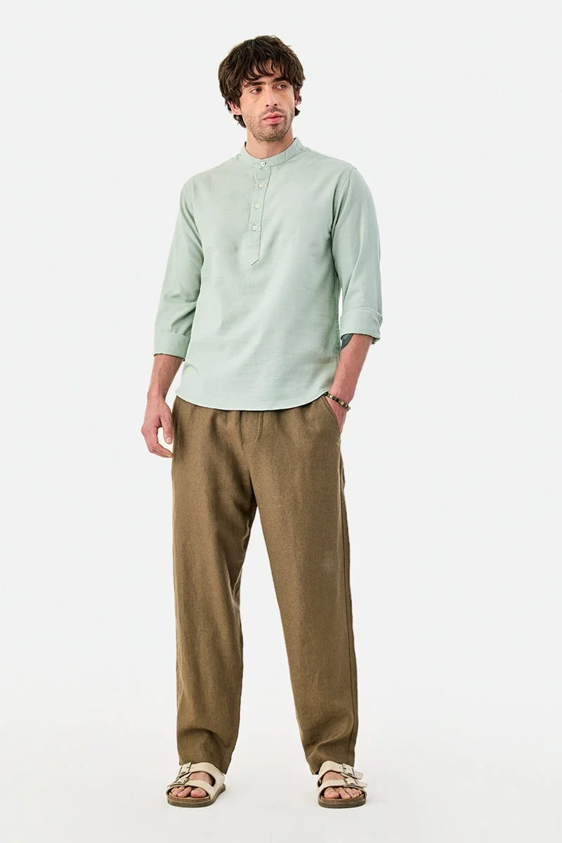 سنيتش قميص كورتا ماندرين