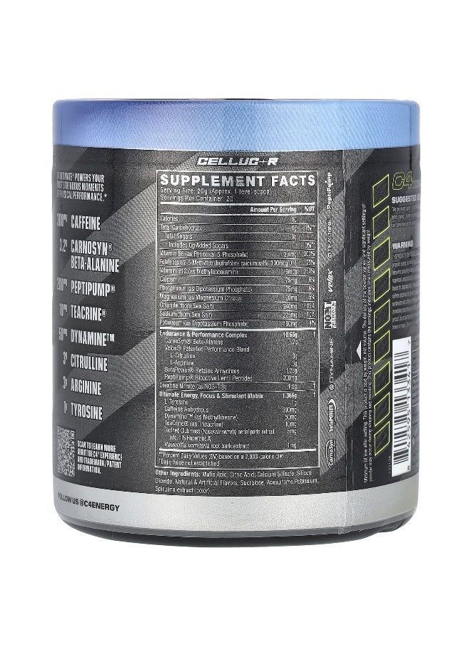 C4  Cellucor C4 / Cellucor, C4 Ultimate, Pre-Workout, Icy Blue Razz, 14.1 oz (400 g)  - Image 2