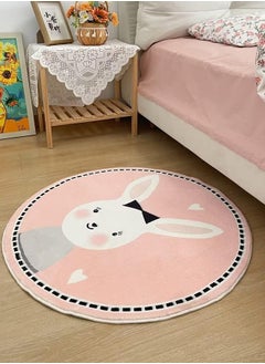 Dreamy Girl Style Round Floor Mat, Children's Room Bedside Carpet, Imitation Cashmere Bay Window Carpet, Living Room Carpet, Bedroom Bedside Absorbent Floor Mat, Non-slip - pzsku/Z7B85827218A64B3ECBDAZ/45/_/1715148814/2d400e4c-1abc-4896-86b5-f44be5b19cec